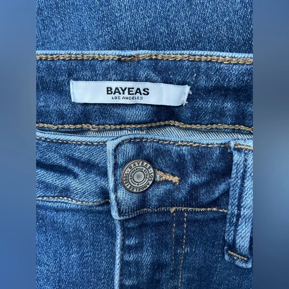 Bayeas Women Blue Denim Jeans Size 28 - Picture 4 of 8